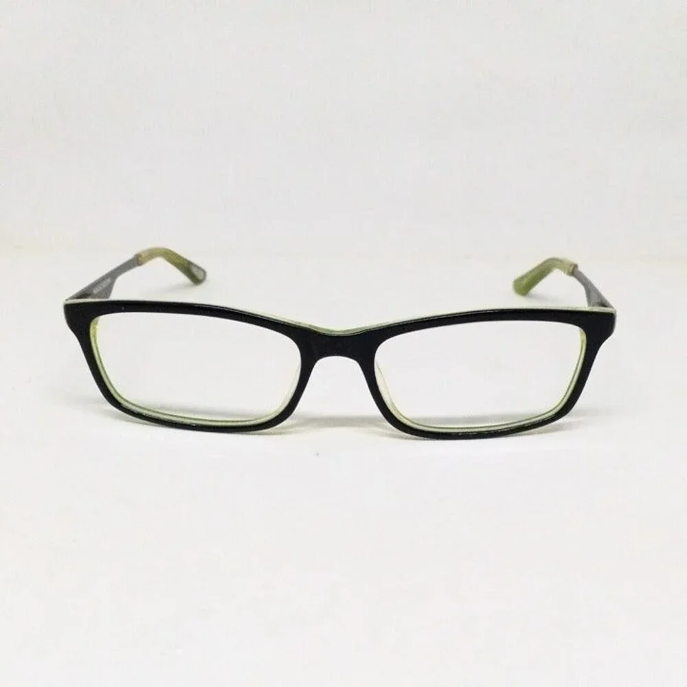 Skechers Children Black & Green Eyeglasses-SE1150-Rectangle-Plastic-Metal Arms